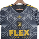 Camisa Los Angeles FC I 22/23 - Torcedor Adidas Masculina - Preta com detalhes em dourado