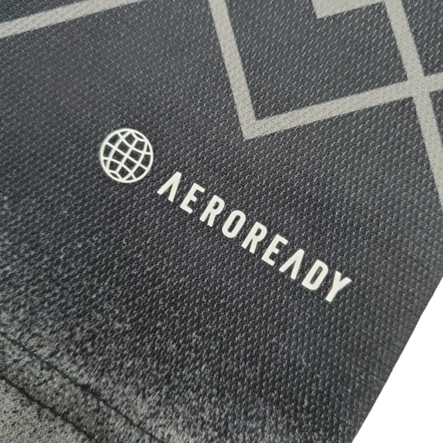 Camisa Los Angeles FC I 22/23 - Torcedor Adidas Masculina - Preta com detalhes em dourado