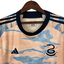 Camisa Philadelphia Union II 23/24 -  Adidas Feminina - Bege com detalhes em azul