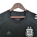 Camisa Seleção Argentina Treino 22/23 - Torcedor Adidas Masculina - Preta com detalhes em branco