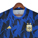 Camisa Seleção da Argentina Edição Especial 22/23 - Torcedor Adidas Masculina - Azul com detalhes em preto