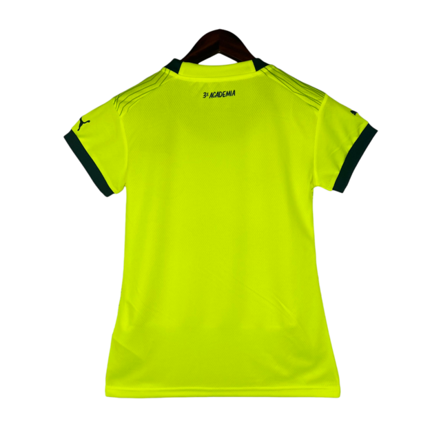 Camisa Palmeiras III 23/24 -  Puma Feminina - Verde fluorescente
