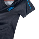 Camisa Grêmio III 23/24 -  Umbro Feminina - Preta com detalhes em azul