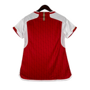 Camisa Arsenal I 23/24 -  Adidas Feminina - Vermelha com detalhes em branco e dourado