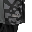 Kit Infantil Paris Saint-Germain III 23/24 Jordan - Preto com detalhes em cinza e branco