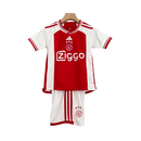 Kit Infantil Ajax I 23/24 Adidas - Vermelho e branco