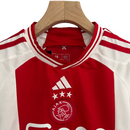 Kit Infantil Ajax I 23/24 Adidas - Vermelho e branco