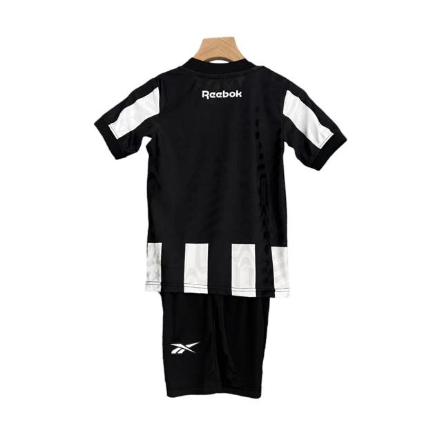 Kit Infantil Botafogo I 23/24 Reebok - Preto e branco