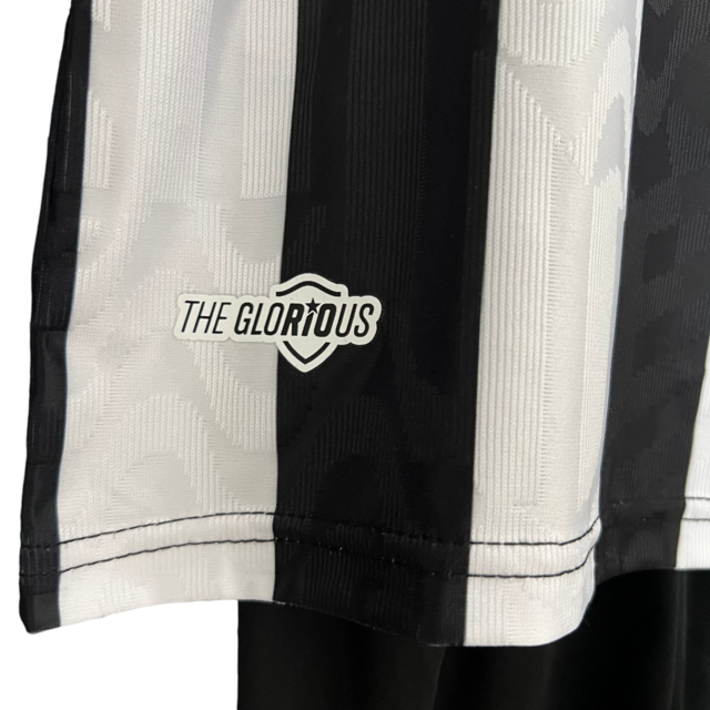 Kit Infantil Botafogo I 23/24 Reebok - Preto e branco