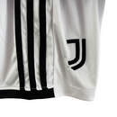 Kit Infantil Juventus II 23/24 - Adidas - Branco com detalhes em preto e rosa