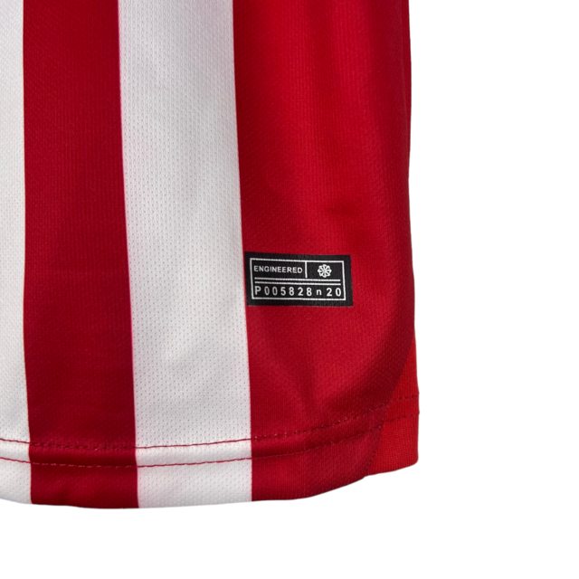 Kit Infantil Atlético de Madrid I 23/24 Nike - Vermelho e branco e azul