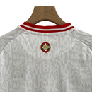 Kit Infantil Atlético de Bilbao III 23/24 Castore - Branco com detalhes em vermelho e preto