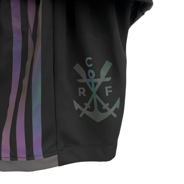 Kit Infantil Flamengo III 23/24 Adidas - Preta