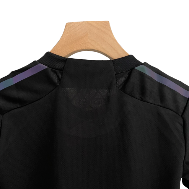 Kit Infantil Flamengo III 23/24 Adidas - Preta