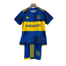 Kit Infantil Boca Juniors I 23/24 Adidas - Azul e amarelo