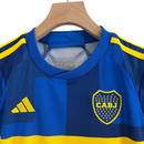 Kit Infantil Boca Juniors I 23/24 Adidas - Azul e amarelo