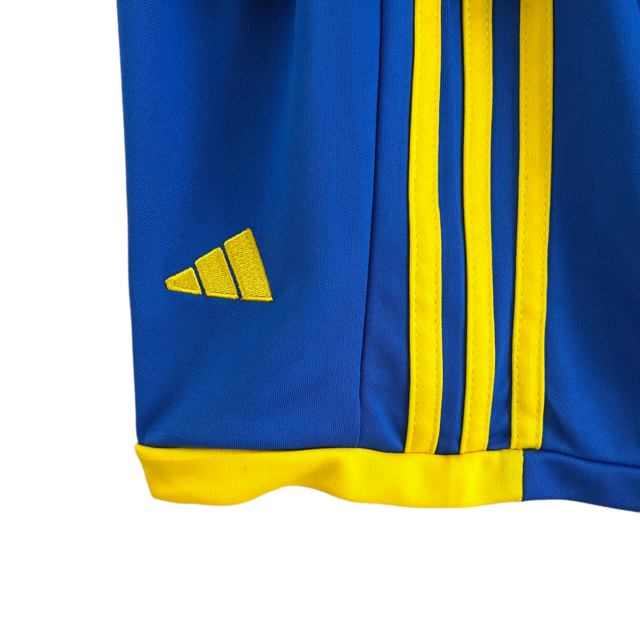 Kit Infantil Boca Juniors I 23/24 Adidas - Azul e amarelo