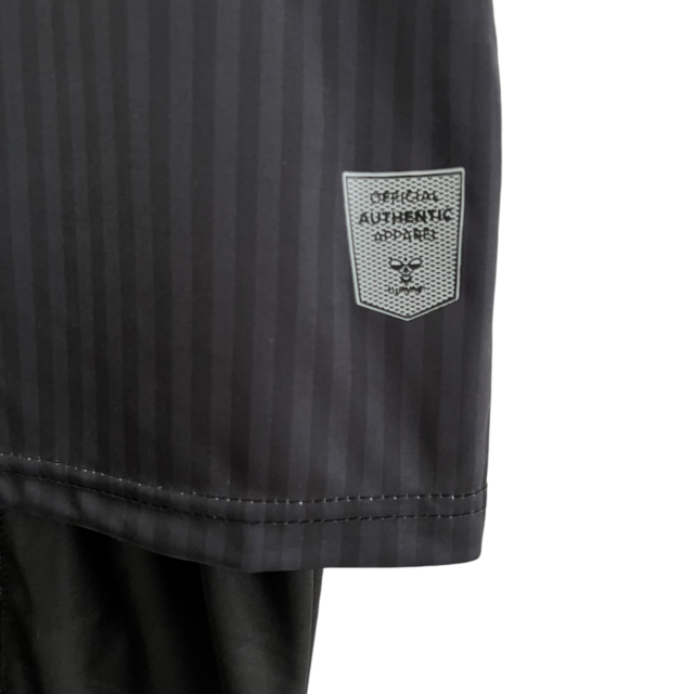 Kit Infantil Real Betis III Hummel - Preto com detalhes em verde e branco