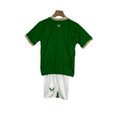 Kit Infantil Irlanda I Castore 23/24 - Verde com detalhes em laranja