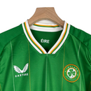 Kit Infantil Irlanda I Castore 23/24 - Verde com detalhes em laranja