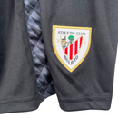 Kit Infantil Atlético de Bilbao Goleiro Castore 23/24 - Preto com detalhes em branco