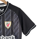 Kit Infantil Atlético de Bilbao Goleiro Castore 23/24 - Preto com detalhes em branco