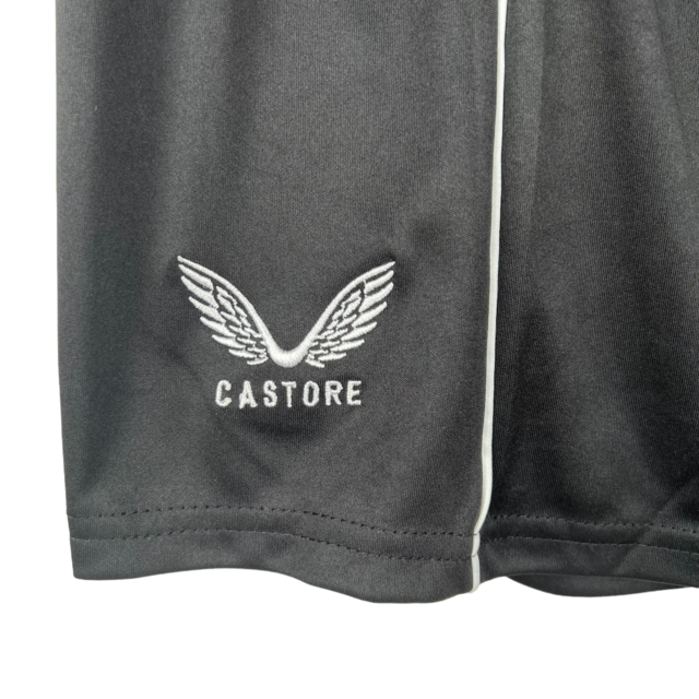 Kit Infantil Atlético de Bilbao I Castore 23/24 - Vermelho com detalhes em branco e preto