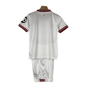 Kit Infantil West Ham II Umbro 23/24 - Branca com detalhes em vinho