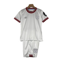 Kit Infantil West Ham II Umbro 23/24 - Branca com detalhes em vinho