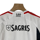 Kit Infantil Benfica II 23/24 - Adidas - Branco com detalhes em vermelho