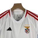 Kit Infantil Benfica II 23/24 - Adidas - Branco com detalhes em vermelho