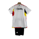 Kit Infantil Benfica II 23/24 - Adidas - Branco com detalhes em vermelho