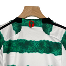 Kit Infantil Celtic da Escócia I Adidas 23/24 - Branco com detalhes em verde e preto