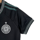 Kit Infantil Celtic da Escócia II Adidas 23/24 - Preto com detalhes em branco