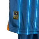 Kit Infantil Valencia II Puma 23/24 - Azul com detalhes em laranja