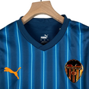 Kit Infantil Valencia II Puma 23/24 - Azul com detalhes em laranja