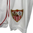 Kit Infantil Sevilla I Castore 23/24 - Branco com detalhes em vermelho