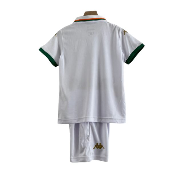 Kit Infantil Venezia I Kappa 23/24 - Branco com detalhes em dourado