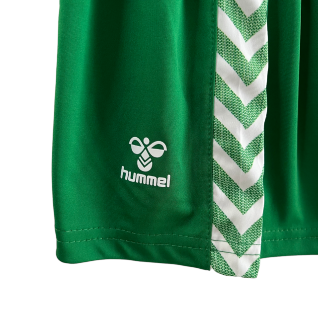 Kit Infantil Real Betis II Hummel 23/24 - Verde com detalhes em branco