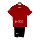 Kit Infantil Mallorca Edição Comemorativa Nike 23/24 - Vermelho com detalhes em amarelo