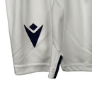 Kit Infantil Real Sociedad I Macron 23/24 - Branco com detalhes em azul