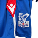 Kit Infantil Crystal Palace I Macron 23/24 - Vermelho e azul com detalhes em branco