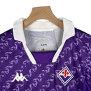 Kit Infantil Fiorentina I Kappa 23/24 - Roxo com detalhes em branco