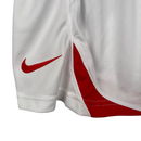 Kit Infantil Red Bull Leipzig I 23/24 - Nike - Branco com detalhes em vermelho