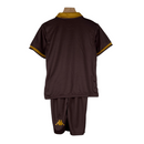 Kit Infantil Venezia Edição Especial 23/24 - Kappa - Marrom com detalhes em dourado