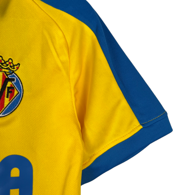Kit Infantil Villareal Edição Comemorativa Joma 23/24 - Amarelo com detalhes em azul