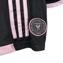 Kit Infantil Inter Miami III Adidas 23/24 - Preto com detalhes em rosa