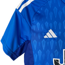 Kit Infantil Juventus Goleiro Adidas 23/24 - Azul com detalhes em branco