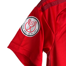 Kit Infantil Osasuna Edição Especial Copa do Rey Adidas 23/24 - Vermelho com detalhes em azul