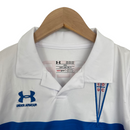 Kit Infantil Universidad Católica I Under Armour 23/24 - Branco com detalhes em azul e vermelho